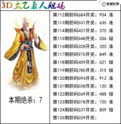 125期太乙扣胆